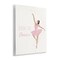 Stupell Industries Born To Dance Ballerina Wall Plaque Design by Chen Alyesh